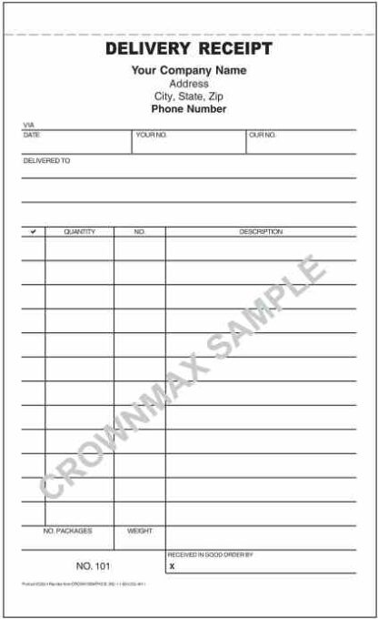 5253 delivery receipt 3 pt crownmax com delivery receipt