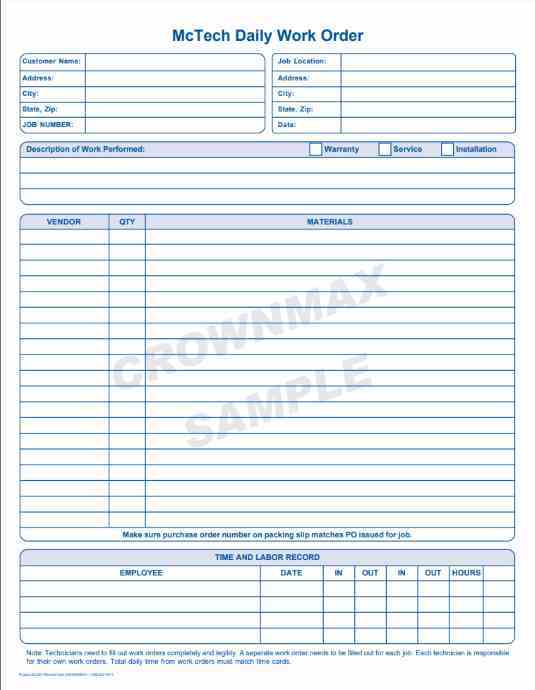 2250 daily work order 1pt crownmax com daily work order
